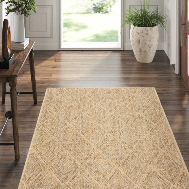 Diamond Natural Woven Sisal Rug, Rectangle 9'6" x 13'6"
