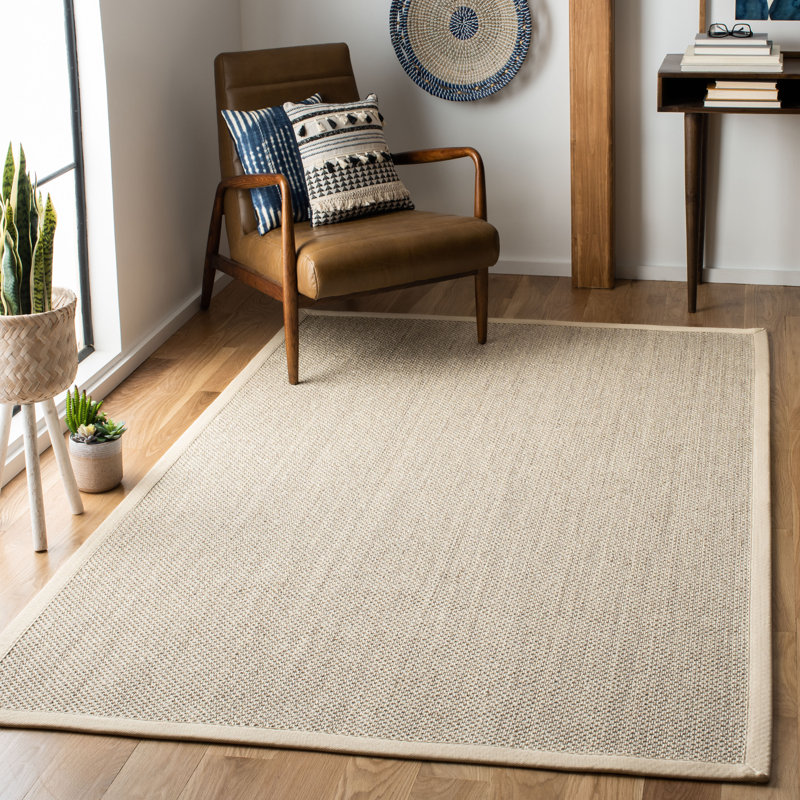 Torbin Sisal Area Rug, Rectangle 91 x 152 cm, Beige