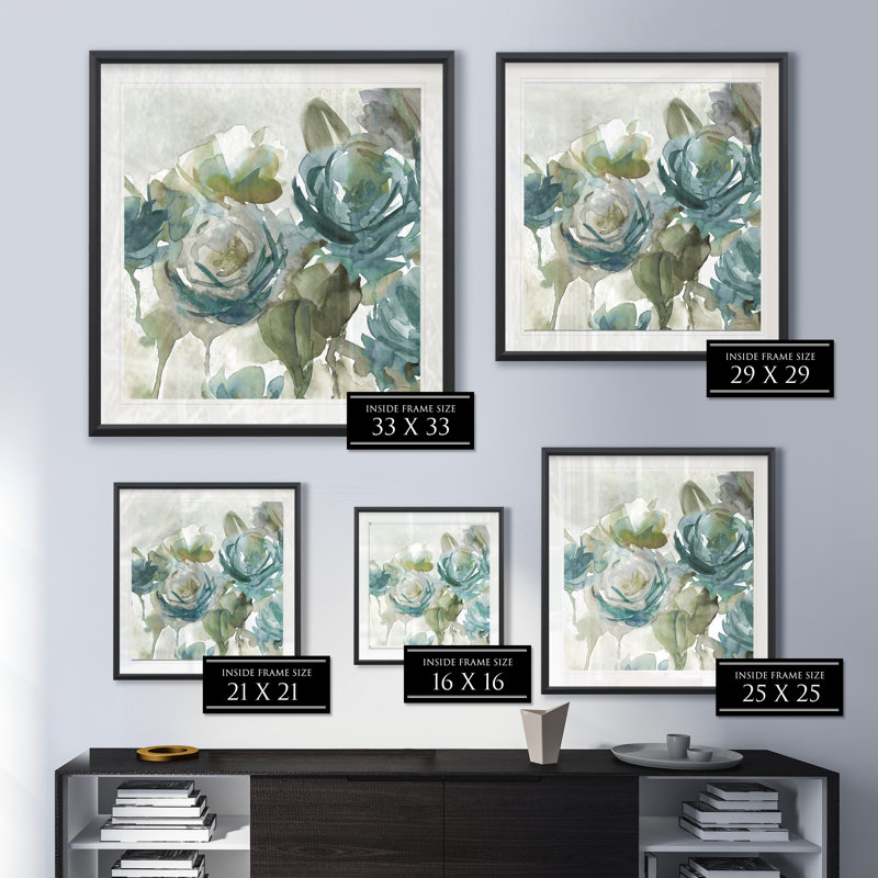 «Secret Garden», reproduction encadrée, H 17,5 po x l 17,5 po x P 1,5 po