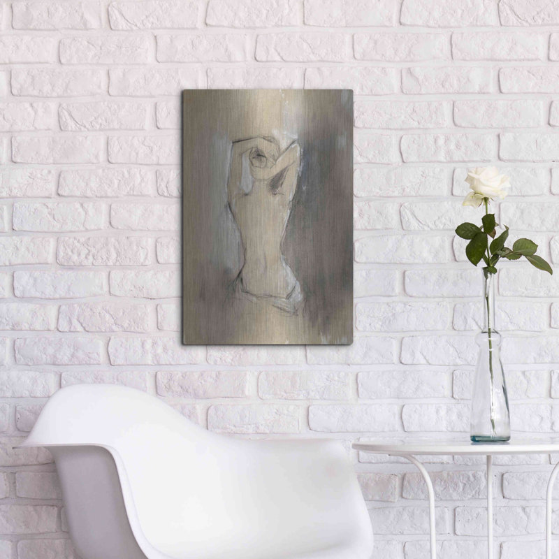 «Contemporary Draped figure I» par Ethan Harper, H 24 po x l 16 po