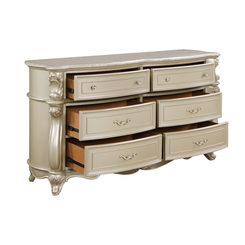 Commode 6 tiroirs Monique