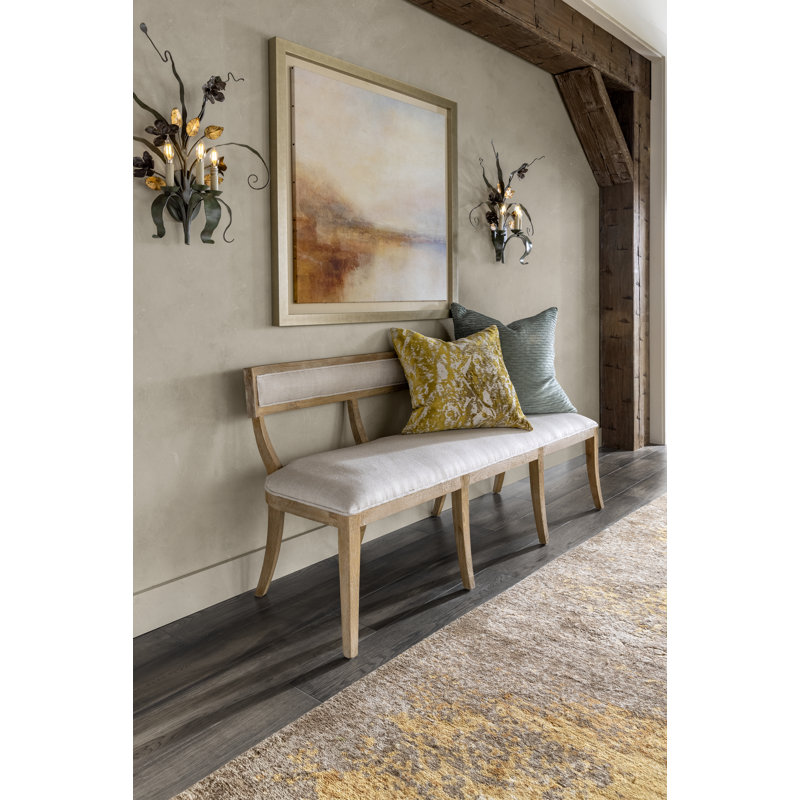 Area Rug in Brown/Gold, Rectangle 3' x 5'