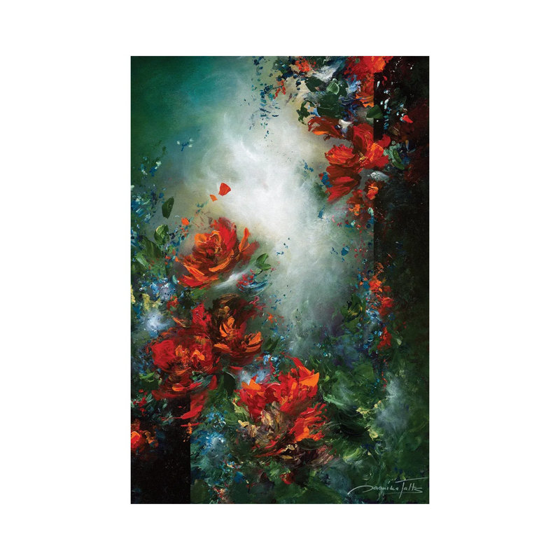 Passionately Yours by Jaanika Talts - Painting on Canvas, 101.6cm H x 66.04cm W x 1.9cm D, Wrapped Canvas