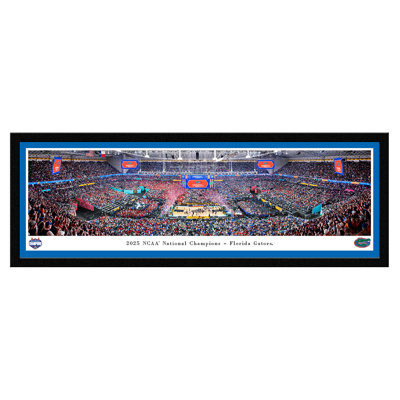 2025 NCAA Basketball National Champions, Florida Gators - Framed Print