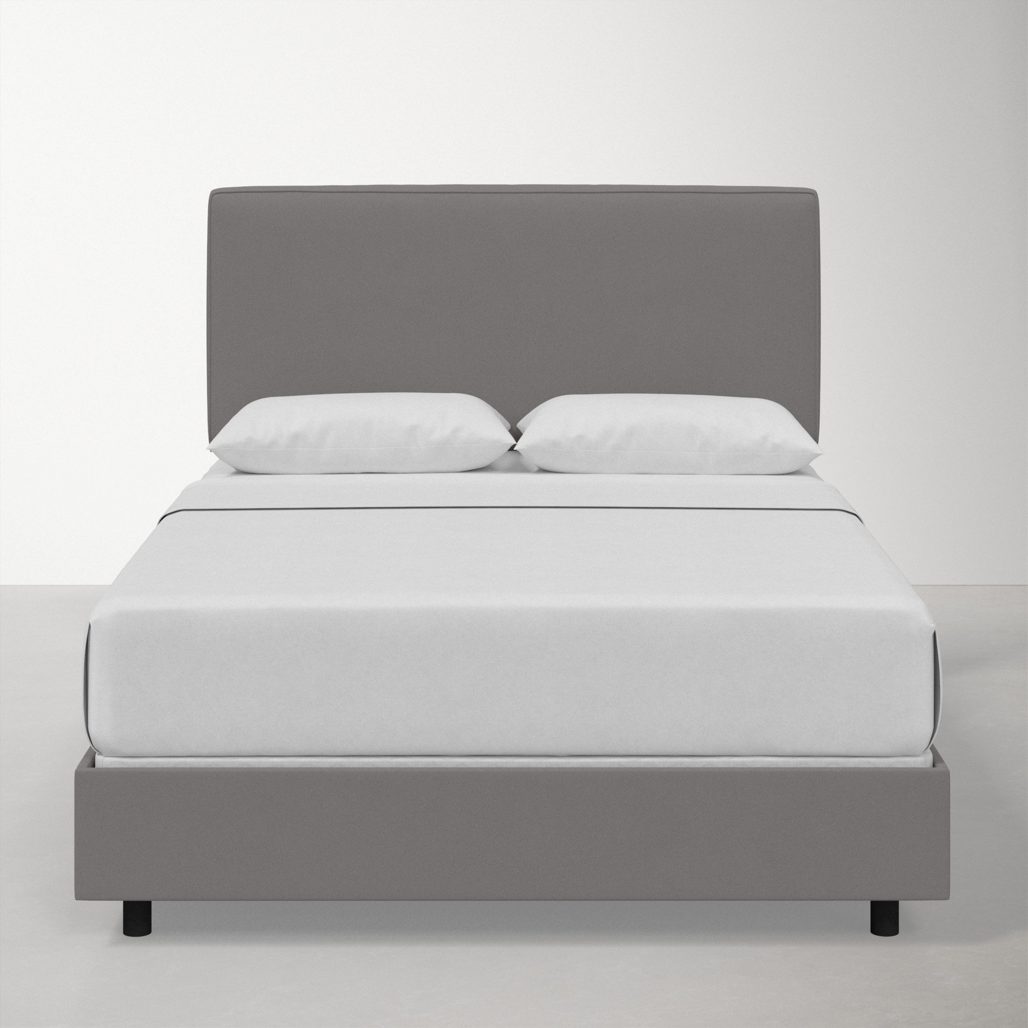 Marquise Upholstered Bed, California King, Classic Otter Performance Velvet