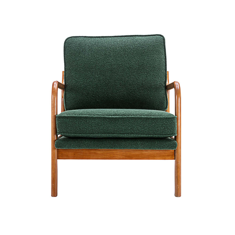 Chaise d'appoint l 25,59 po Arras, Tissu émeraude