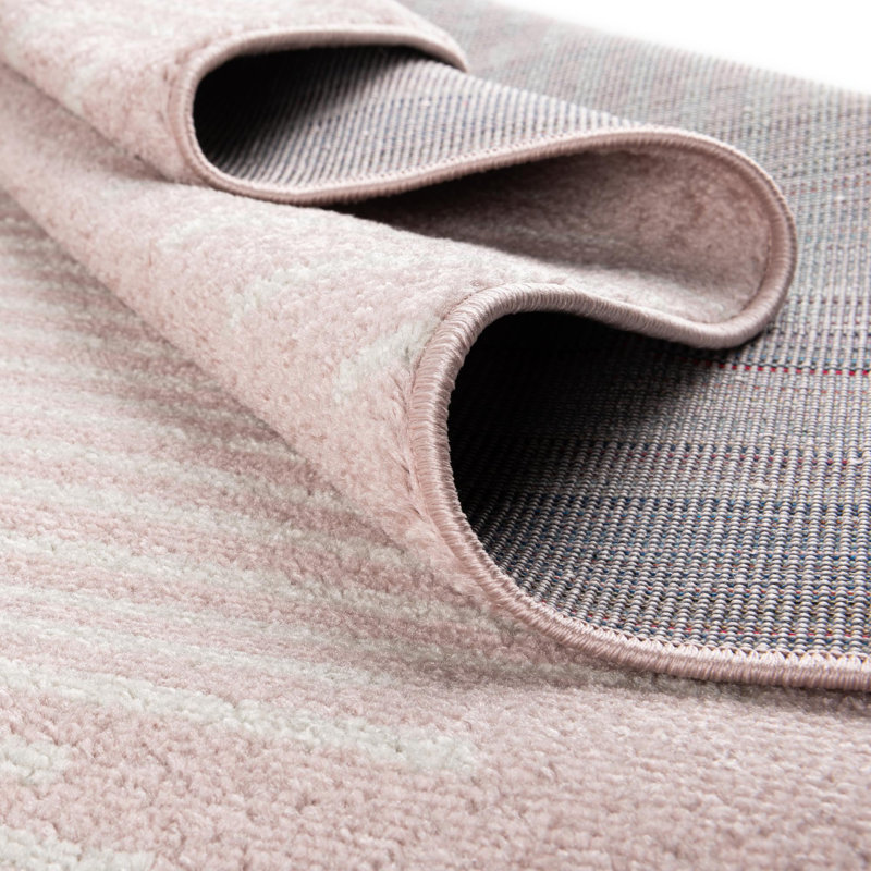 Striped Indoor Rug, Rectangle 6' x 9'