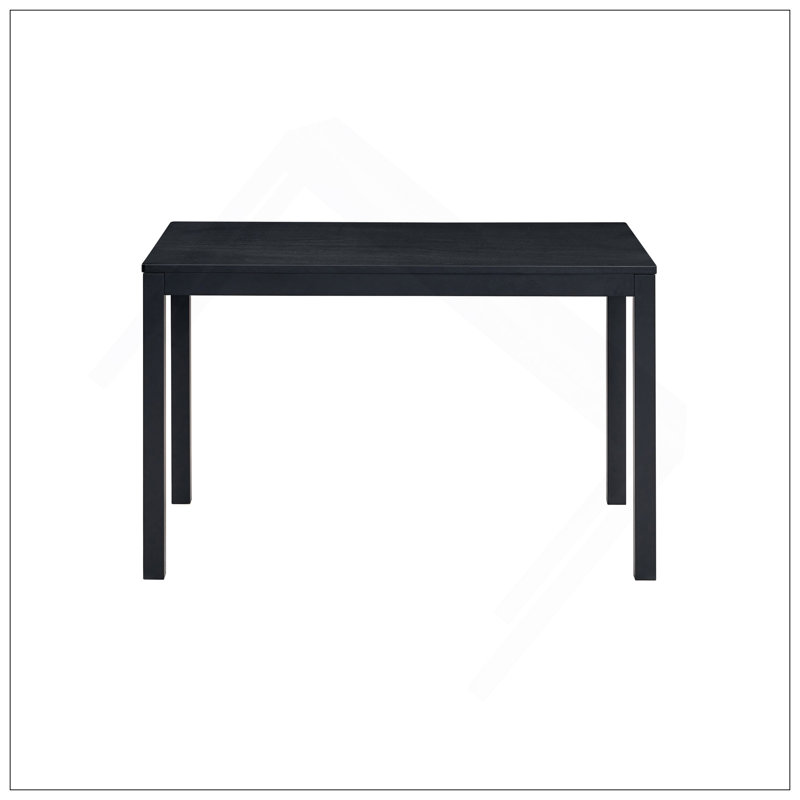 Briar Black Finish Dining Table