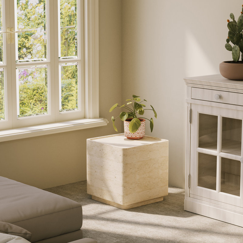 Concrete Outdoor Side Table