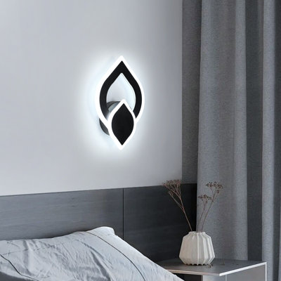 Modern 26.5cm Iron&AcrylicLED Wall Light