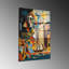 Élégante peinture décorative en verre trempé de 19,7 po x 27,6 po | 100% verre trempé, épaisseur: 0,16 pouce | Parfait pour la décoration intérieure, le salon et le bureau | Superbe œuvre d'art avec une esthétique moderne