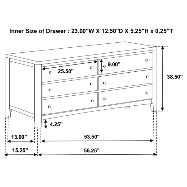 Dimensions du produit