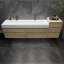 Meuble-lavabo double mural Albizu-69316017