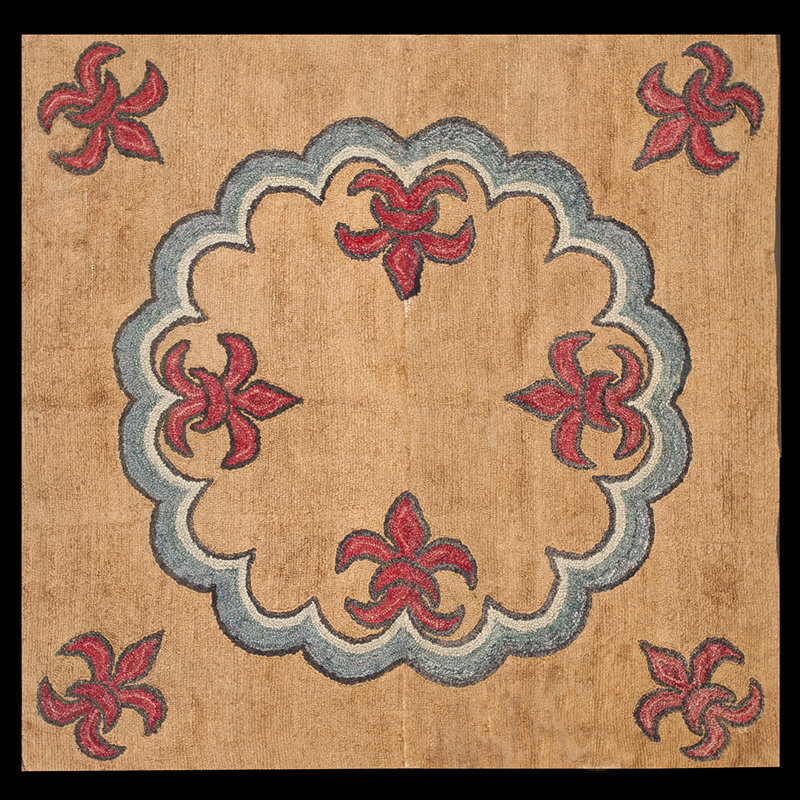 Tapis crocheté américain One-of-a-Kind