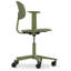 Chaise ajustable à bras fixe HœG Tion vert mousse-128908204-128908201