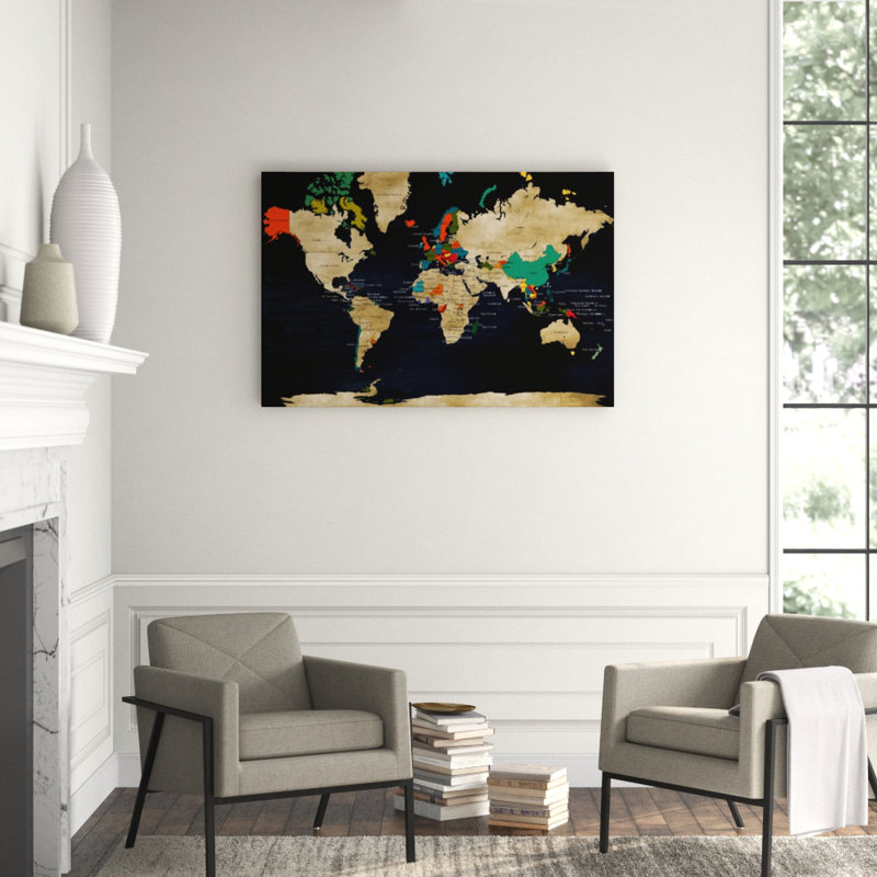 Gilt Projection II Print by Zoey Riley, Knife Gel, 40" H x 60" W