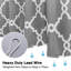Bathroom Shower Curtain with 12 Hooks-1859769559
