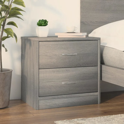 Alfredia Manufactured Wood Bedside Table