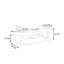 Table basse moderne de style minimaliste classique