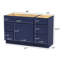 Base de meuble-lavabo simple 51 po seulement-94091257