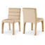 Chaise d'appoint en velours capitonné Kai-80816106