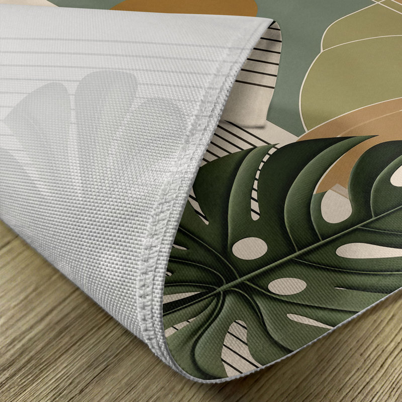 Ensemble de 4 napperons Ambesonne Monstera