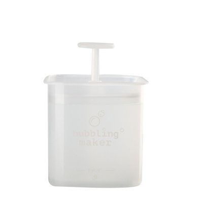 Bouteille d'eau portative pour nettoyeur de gobelet en mousse pour nettoyeur de mousse Mousseur à bulles pour mousse nettoyante pour le visage Bouteille pour peau sèche pour faire des nettoyants