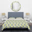 Diamond V rétro - ensemble de housse de couette abstrait rétro - polyester en microfibre-40702605