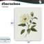 Toile ivoire rose avec feuillage vert, design par Nan-1345129133