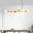Balarama 6 - Light Sputnik Modern Linear Chandelier-394722105