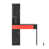 Rouge / noir est en rupture de stock