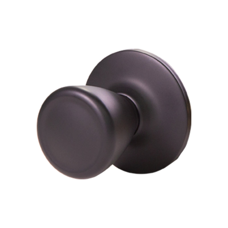 Faux bouton de porte Tulip, Noir mat