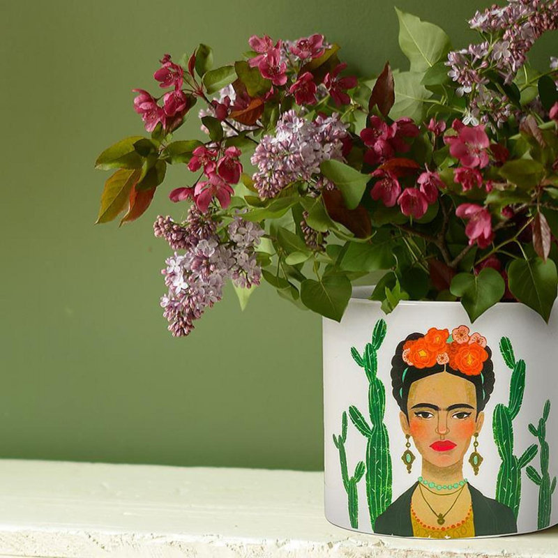 Lady & Cactus pot à fleurs, H 5 po x l 5,5 po x P 5,5 po