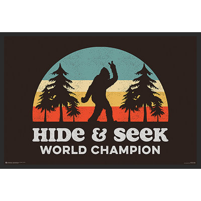" Bigfoot Hide And Seek Champion "