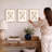 Nautical Rope Knot 3 Piece Framed Coastal Wall Art Decor Set - Natural Beige
