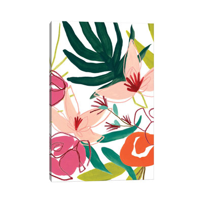 Tropical Confetti II by June Erica Vess - Wrapped Canvas Painting