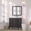 Meuble-lavabo moderne avec lavabo en résine