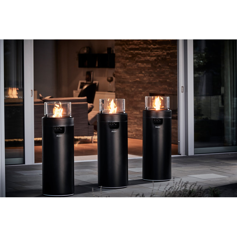 Armentha Smokeless, Black, 91cm H x 40cm W x 40cm D