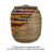 Multicolor Round-Storage Basket