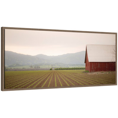 Farm Life by Crystal Lynn Collins Framed Canvas Wall Art Print