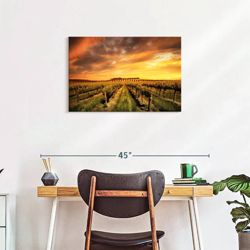 Alvord Barossa Valley Vineyard, H 20 po x l 30 po