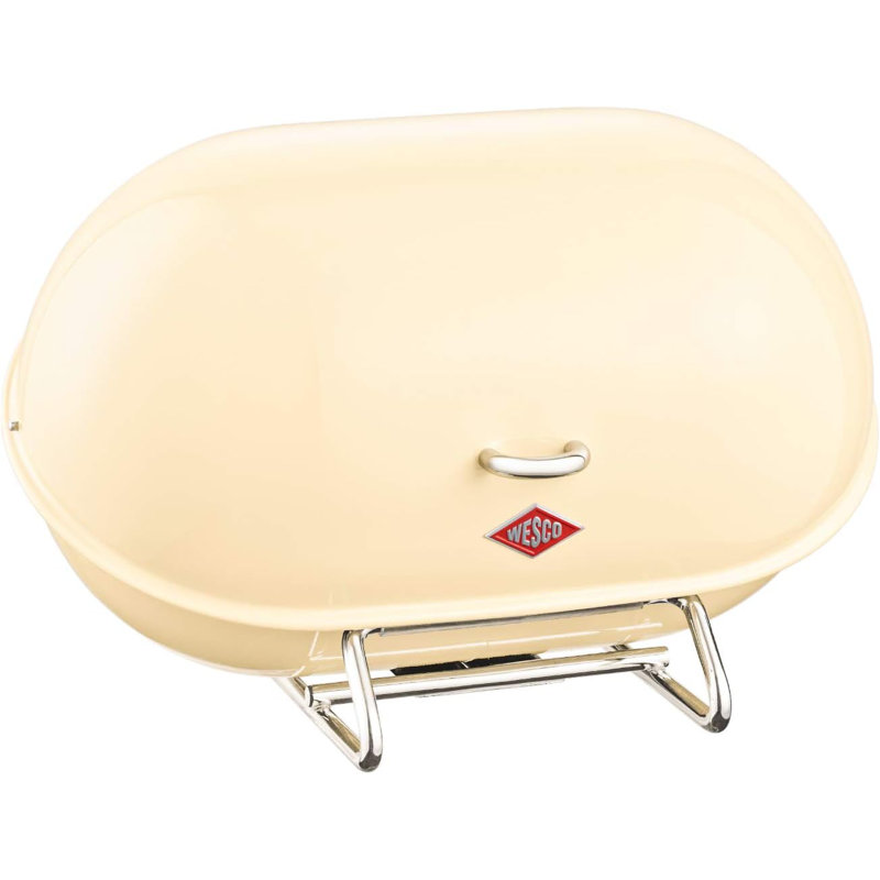 Single Breadboy Bread Bin, Cream