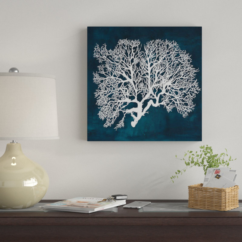 «Inverse Sea Fan III», impression sur toile, H 26 po x l 26 po x P 1,5 po, Toile tendue, Pas de tapis