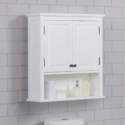 Wall Mounted Bath Storage Cabinet, W...