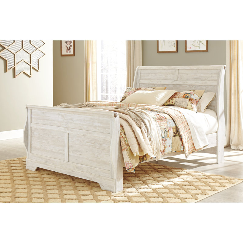 Hilma Queen Sleigh Bed