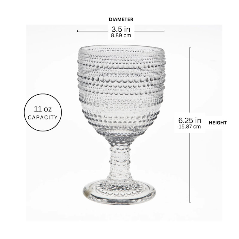 Namiya 11 oz. Verre à pied, Clair