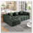 Chenille verte