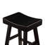 2 tabourets de comptoir en bois d'hévéa massif, style transitionnel, 2 pièces-2031535987-2031535986