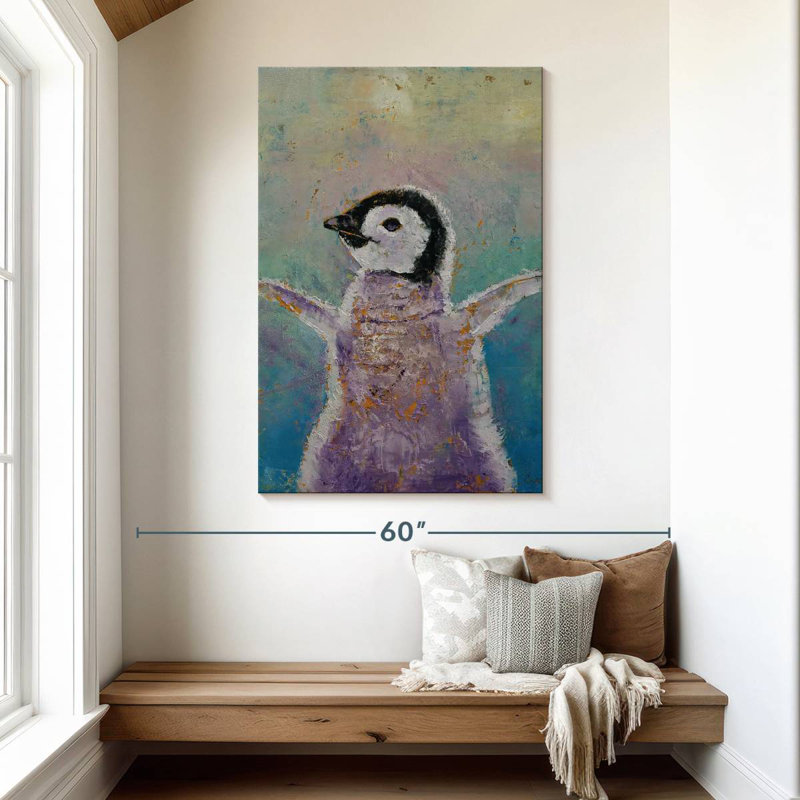 Brampt Baby Penguin, 48" H x 32" W