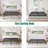 Bercht 2" Low Profile Metal Box Spring Bunkie Board, Thin Bed Slat Replacement(No legs)-1310751944